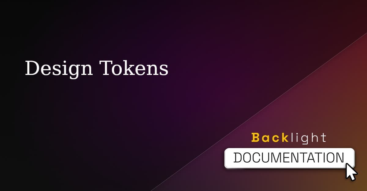 Design Tokens