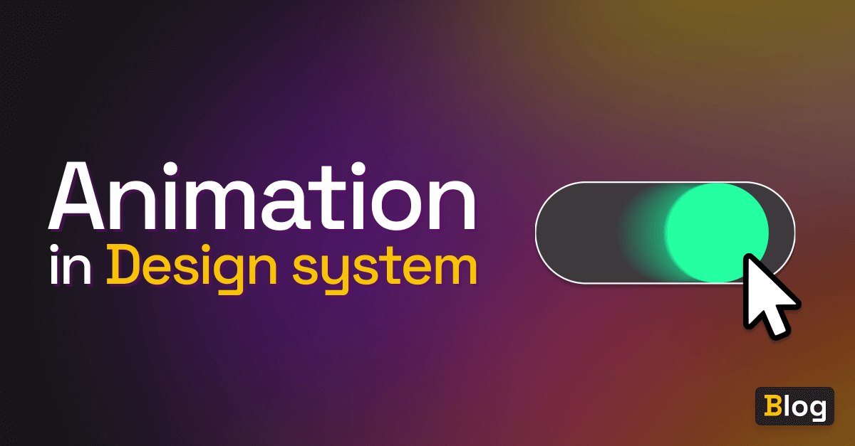 Animation of a toggle button being switch on.