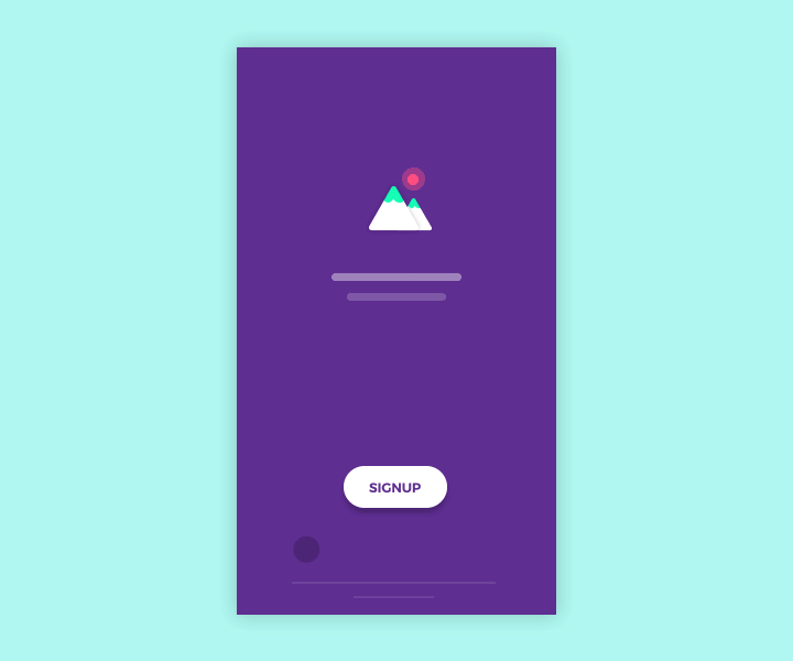 Concept of Material Design animation by Srikant Shetty