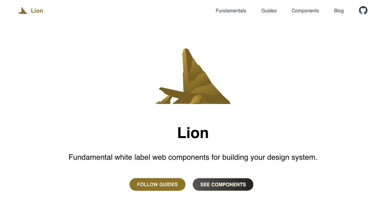 Screenshot of Lion