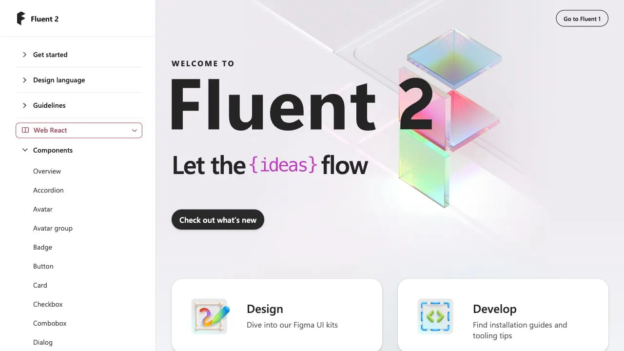 Front page screenshot of Fluent 2